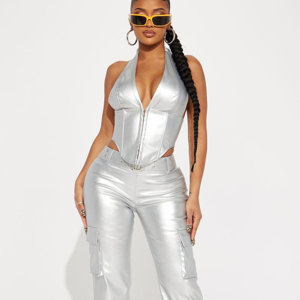 Fashion Nova Space vibes pant set